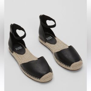 Eileen Fisher leather espadrilles size 8